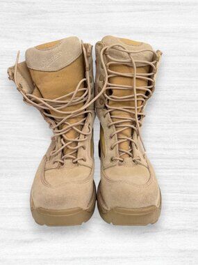 Danner Desert TFX Rough-Out 8” Tactical Boots Tan Women’s 9.5 M Military 26019